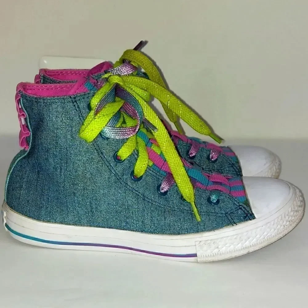 Converse Chuck Taylor All Star Loopholes Hi Sneakers Sz 4